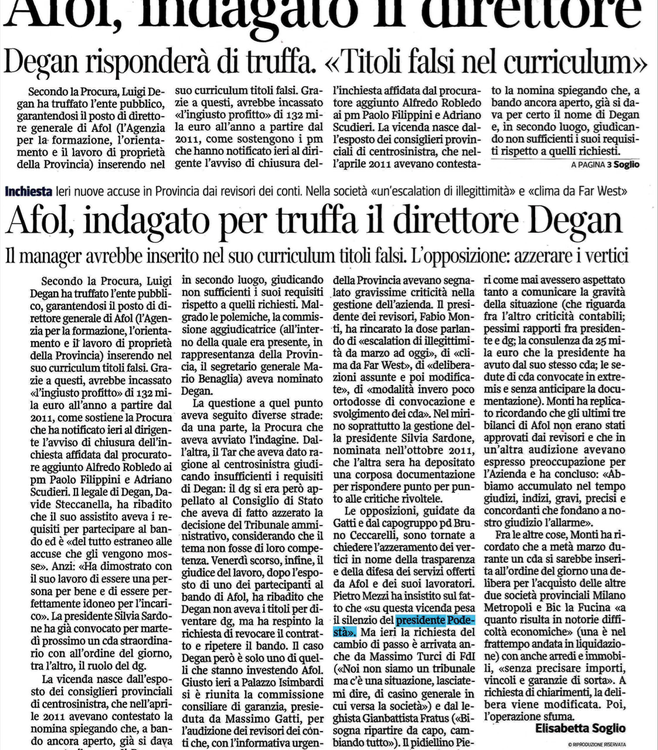 Corriere 19 aprile 2013